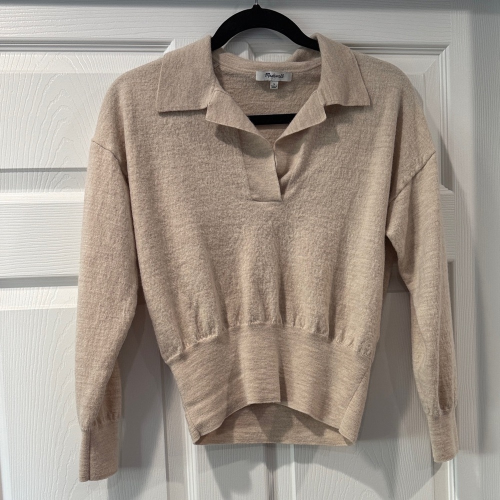 Madewell Women's wool V-Neck Sweater